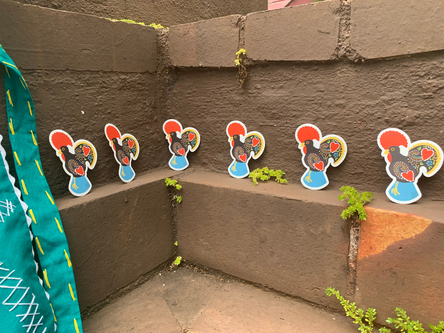 Rooster of Barcelos Stickers