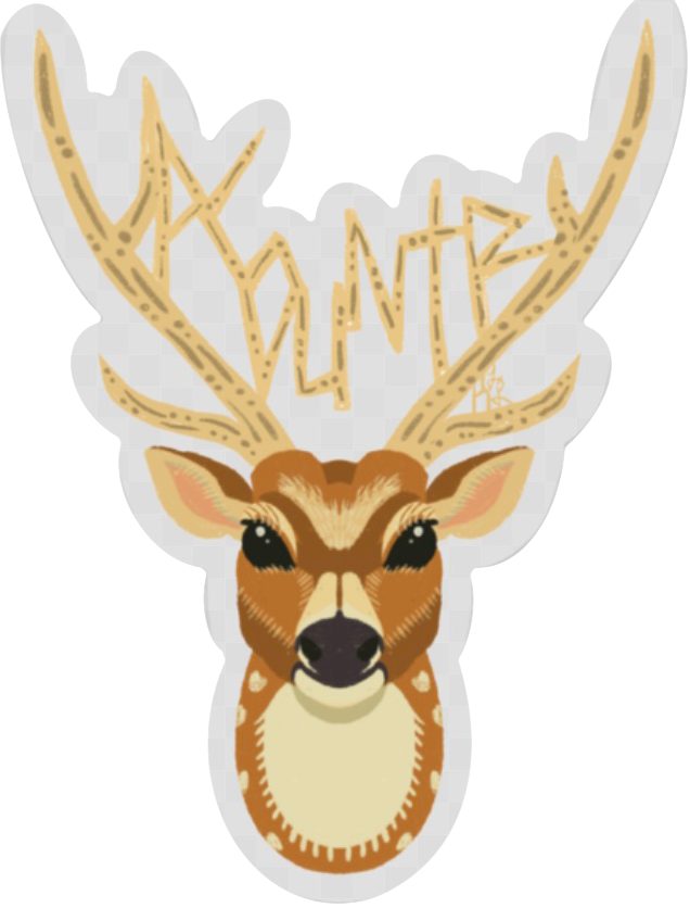 Upcountry Axis Deer Stickers